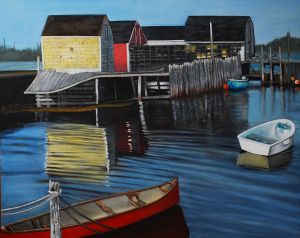 Red Boat Entering